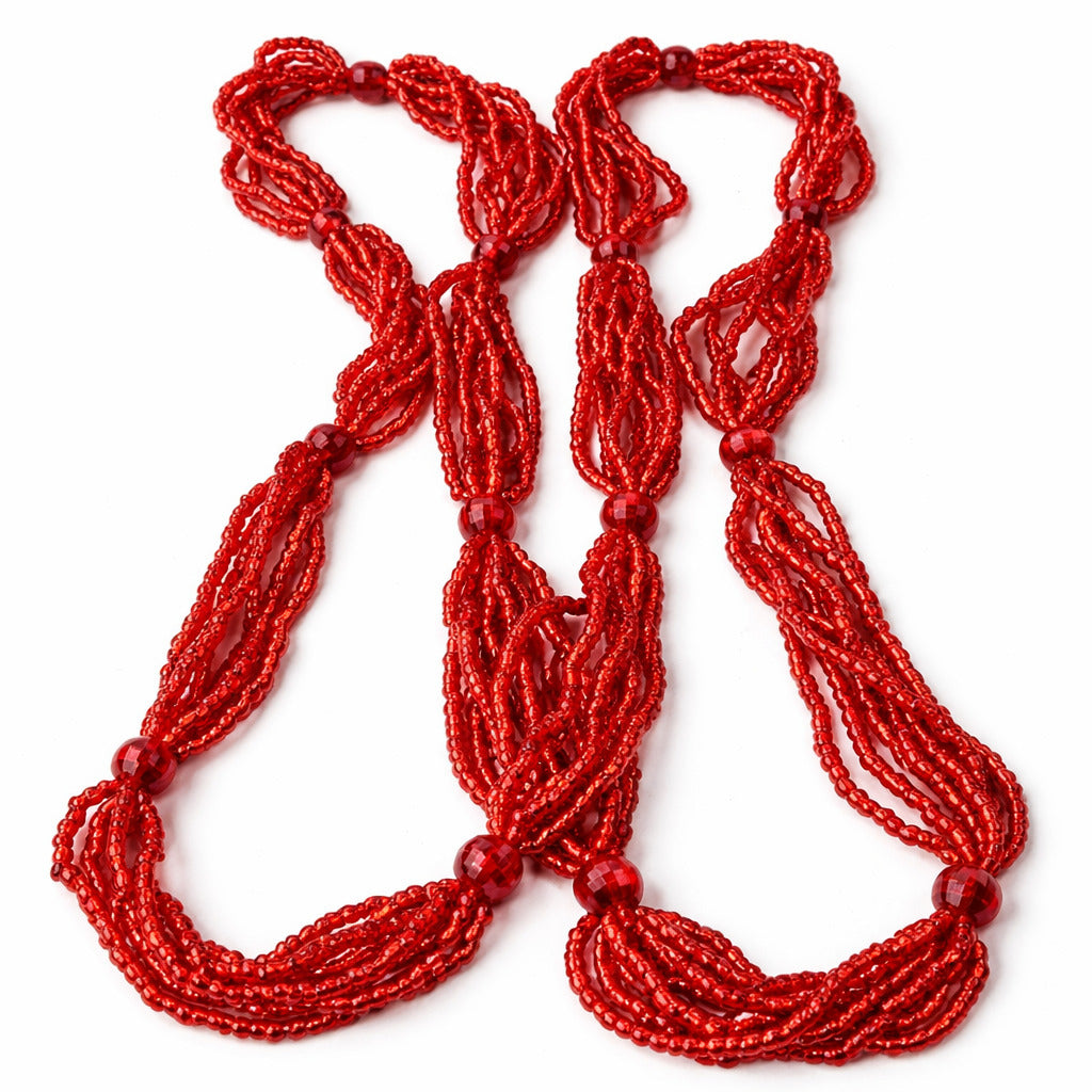 Brajá Iansã 6 Fios Vermelho