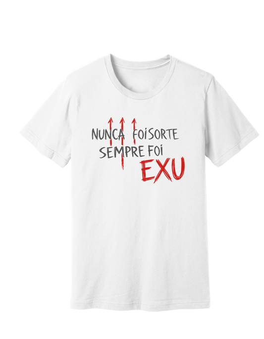 Camiseta Nunca foi Sorte