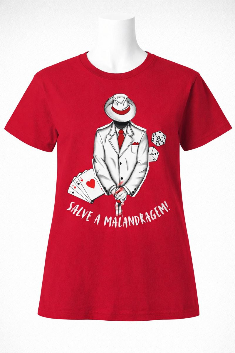 Camiseta Malandro: Salve a Malandragem – Rei do Jogo