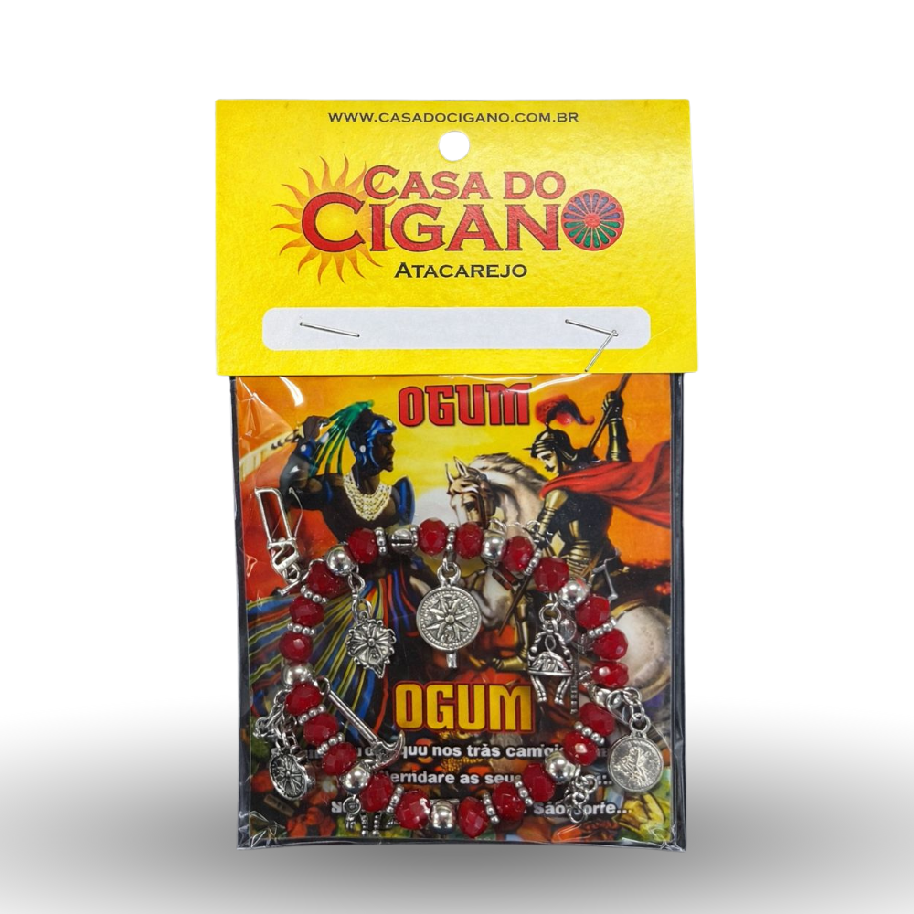 Pulseira Ogum Vermelho