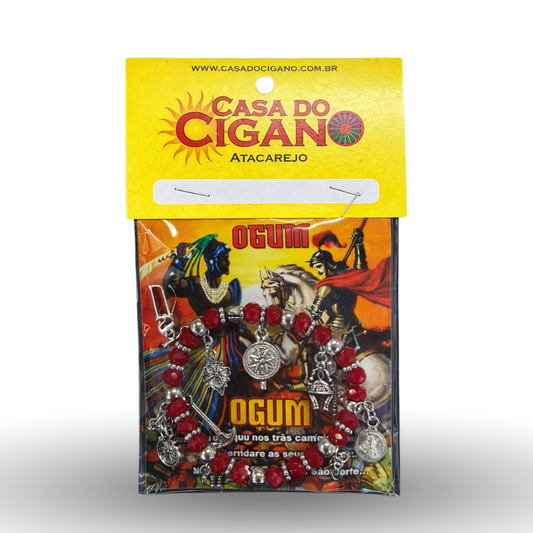 Pulseira Ogum Vermelho