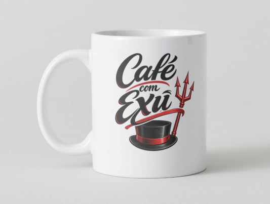 Caneca Café com Exu