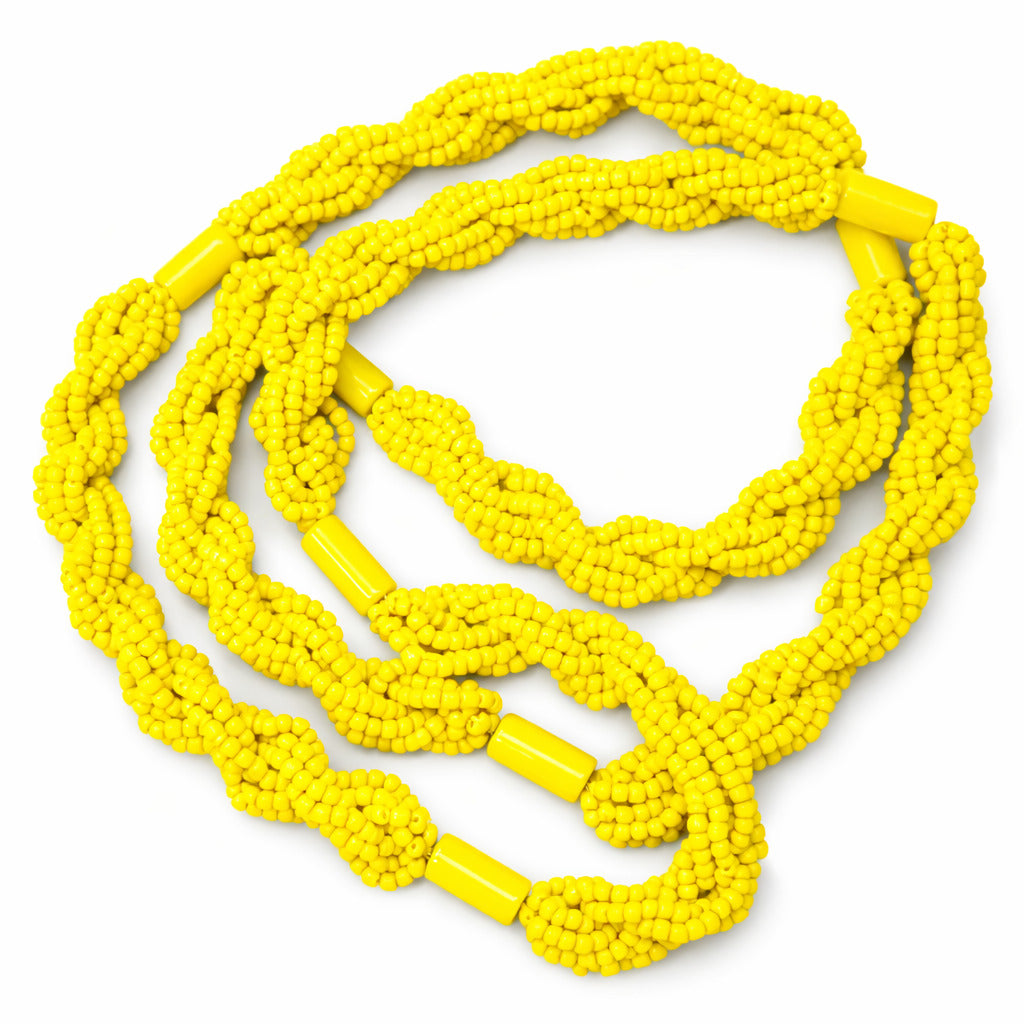 Brajá Oxum 7 Firmas Amarelo