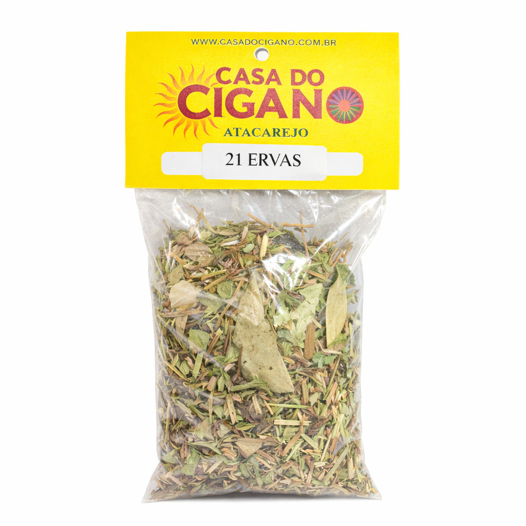 Banho de Ervas 21 Ervas