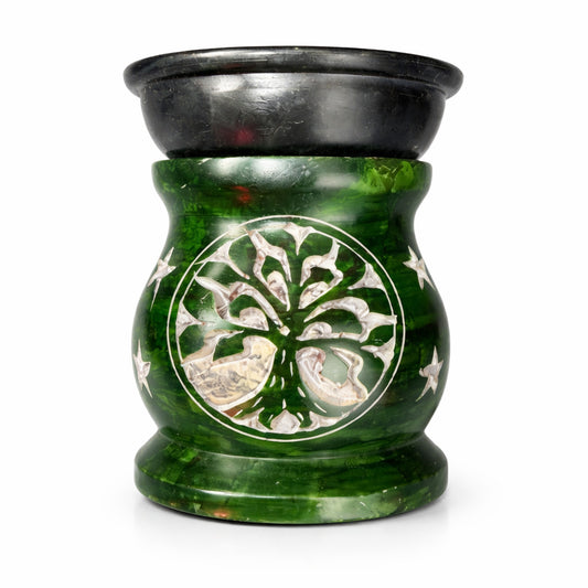 Stone Aroma Lamp 3"H