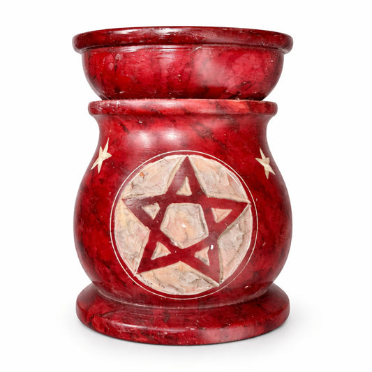 Stone Aroma Lamp 3"H